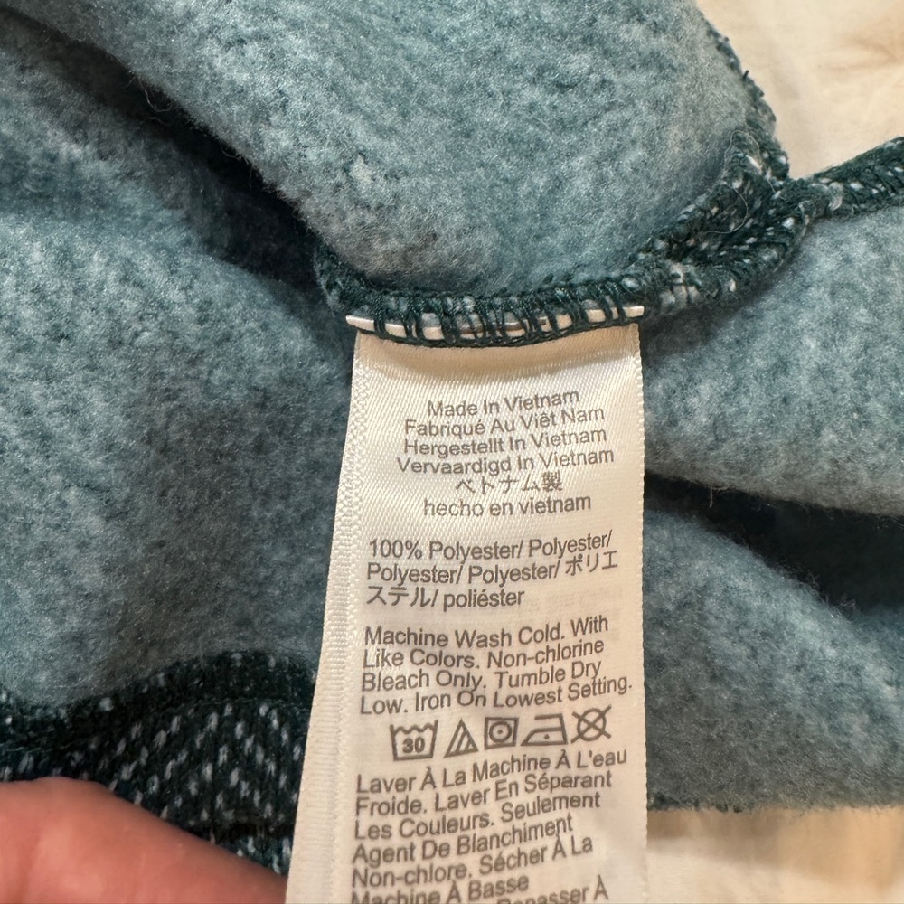 J. Crew Teal Cowl Neck Sweater Long-sleeve funnelneck pullover - Picture 4 of 8